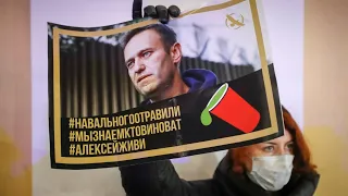 Аэропорт Внуково за несколько часов до прилета Навального