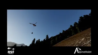 X-Plane 12 - Helicopter Lama Sling Loading Training