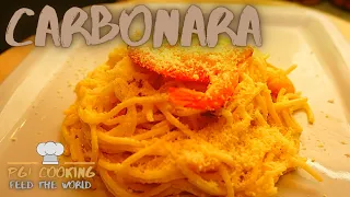 Carbonara - ИТАЛЬЯНСКАЯ КУХНЯ навсегда!!! Макароны на ОБЕД