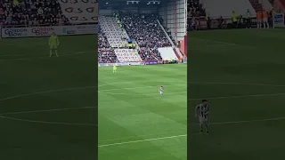 St. Mirren fans at Tynecastle #football #hearts #stmirren