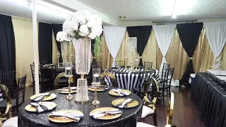 EVENT PLANNER | GLAM BACKDROP, CENTERPIECES AND PARTY DECOR IDEAS