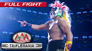 POKER OF ASES: PARK vs PSYCHO CLOWN vs PENTAGÓN vs FANTASMA | Triplemanía XXVI |  LUCHA COMPLETA