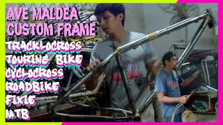 bumisita ulit ako kay Ave Maldea HQ • PINOY BIKE FRAME BUILDER • alamin ang presyo ng bawat batalya!