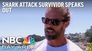 Pacific Grove Shark Attack Survivor Speaks Out