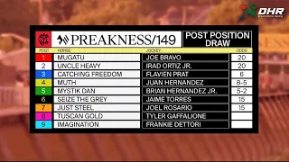 SORTEO DE PARTIDAS - PREAKNESS STAKES 2024