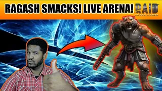 TRY RAGASH IN LIVE ARENA! HE'S A BEAST! Raid: Shadow Legends