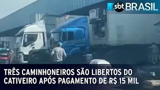 Golpe do falso frete leva motoristas de caminhão até sequestradores | SBT Brasil (21/09/23)