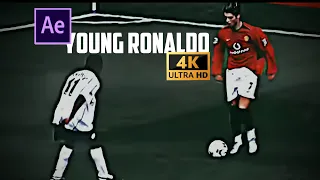 Young Ronaldo Free Ae 4k Clips|| Free Clips No Watermark || 🇵🇹