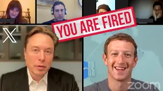 Elon Musk vs Mark Zuckerberg Zoom | AI