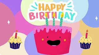 Upbeat Happy | Remix Happy Birthday Sing Along with Lyrics | Happy Birthday!