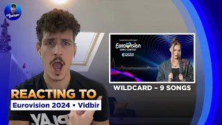 REACTING TO: Vidbir 2024: Wildcard Round | Ukraine 🇺🇦 | Eurovision 2024