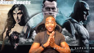 WATCHING BATMAN VS SUPERMAN: DAWN OF JUSTICE FOR THE FIRST TIME REACTION/ COMMENTARY