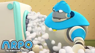 Washing Machine Attack!! - Arpo the Robot |  Funny Cartoons for Kids | Kids Series | Animation