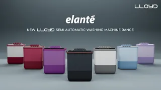 Presenting Lloyd elante' Washing Machine