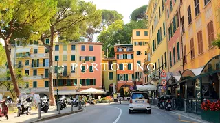 DRIVING to PORTOFINO Italian coast 2023🇮🇹