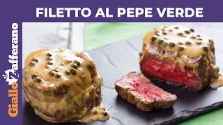 FILETTO AL PEPE VERDE: Ricetta facile e veloce!