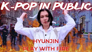 [K-POP IN PUBLIC | ONE TAKE] Hyunjin "Play With Fire" (원곡 : Sam Tinnesz) cover by GPARDS