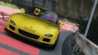 Pushing The Limits | Assetto Corsa Shomaru Outbound峠 | Time Attack w/RX-7 Spirit R | 4:06.867