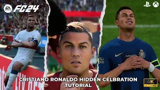 EA SPORTS FC 24 | All hidden Ronaldo Celebrations Tutorial #easportsfc24 #ronaldo #fc24