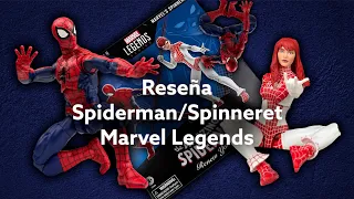 EL MEJOR SPIDERMAN HASTA HOY??? RESEÑA MARVEL LEGENDS SPIDERMAN SPINERET  TWO PACK