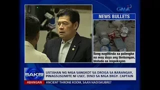 Saksi: Listahan ng mga sangkot sa droga sa barangay, pinagsusumite ni Diño sa mga brgy. captain