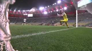 Cobrança de Pênaltis - Flamengo 3 x 2 Coritiba - Copa do Brasil - 03/09/2014 - HD