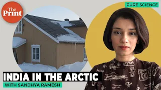 What are Indian researchers doing in the Arctic circle?