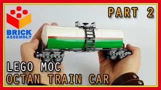 Part 2 - Speed build - Octan car - Lego Train MOC - 001