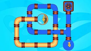 Save the fish Pull the pin game play #gaming #puzzlegame #savethefish #pullthepin #walkthrough #game