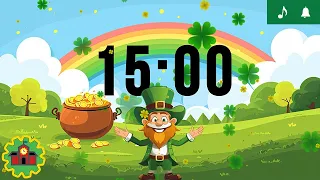 15 Minute St. Patrick's Day Timer | Festive Music | Irish Alarm