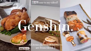 ✨MUST TRY GENSHIN FOOD RECIPES✨| TIKTOK COMPILATION