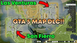 GTA 5 MAP EXPANSION DLC Las Venturas + San Fierro Showcase! (GTA 5 Mods)