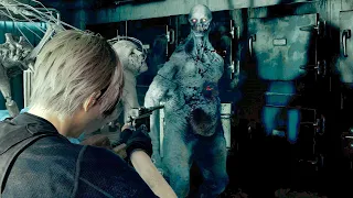 Resident Evil 4 Remake - Regenerator First Encounter (4K 60FPS)