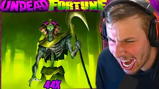 WE GOT THE FULL SCREEN WILD ON UNDEAD FORTUNE!