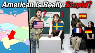 Americans are DUMBER than Europeans_ (Can you solve all the Quizzes_)