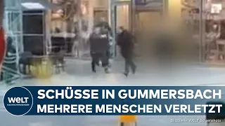 GUMMERSBACH: Schüsse in der Fußgängerzone – mehrere Menschen verletzt | EILMELDUNG