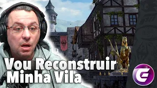 VOU RECONSTRUIR MINHA VILA | ELDER SCROLLS BLADES #2