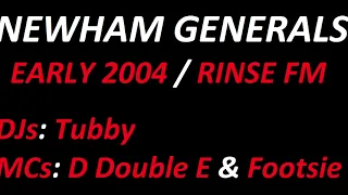 Newham Generals - Rinse FM (Early 2004)