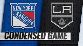 10/28/18 Condensed Game: Rangers @ Kings