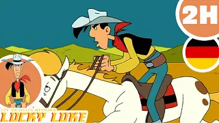 🐎 Lucky Luke auf dem Rücken seines Pferdes Jolly Jumper 🐎 - Kompilation