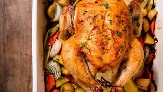How To Make A Juicy Whole Roast Chicken | Delish