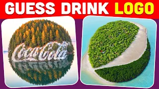 Guess The Hidden Drink Logos By Illusions | Guess The Logo Quiz | Boom Quiz