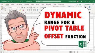 Creating a Dynamic Range for a Pivot Table Using the Offset Function