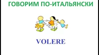 Говорим по-итальянски: volere