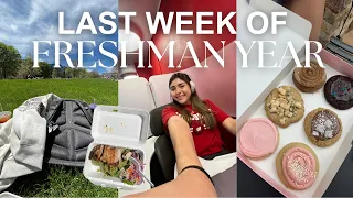 LAST WEEK OF FRESHMAN YEAR OF COLLEGE | uw-madison | college diaries ep. 18