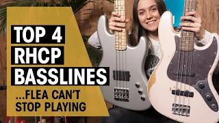Top 4 Red Hot Chili Peppers Basslines | Flea | Thomann