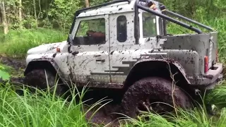 УАЗ vs Nissan Patrol на 42" Колёсах [Off-Road 4x4]