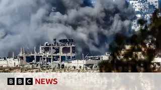 Israel says it has hit 600 Hamas targets in the past 24 hours - BBC News