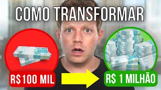 Como transformar R$100 MIL em R$1 MILHÃO em 7 anos