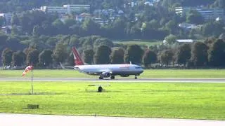 Lauda Air take off Innsbruck